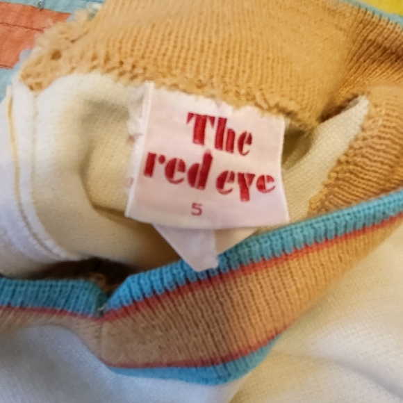 The Red Eye 60's Metro Mod Striped Dress - Picture 6 of 9